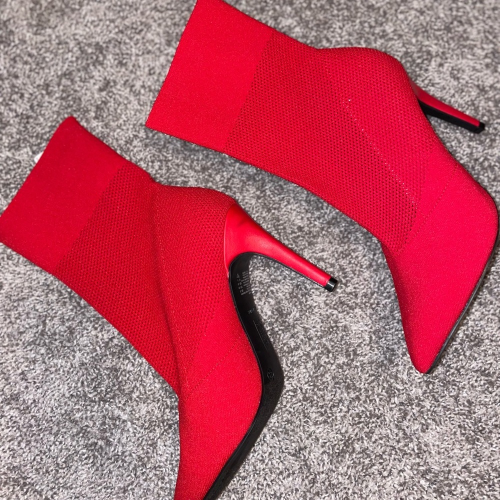 Cute Red Booties